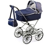 Cochecito para Muñecas Reig Classic Deluxe 70 x 42 x 89 cm Azul