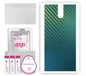 Adhesivo protector trasero apgo compatible con Oukitel K3, lámina de vinilo - Patrón Carbono Camaleón CAKA1