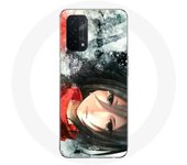 Coque pour Oppo A54 5G Mikasa Ackerman Attaque des Titans Anime