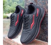 Zapatillas de deporte impermeables de cuero de otoño para hombre, zapatos deportivos casuales para hombre, zapatos de trabajo de moda negros, zapatillas de deporte de moda para hombre, zapatos para hombre 38
