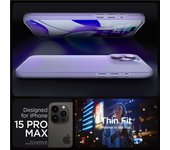 Funda Spigen Thin Fit para iPhone 15 Pro Max - violeta