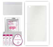 apgo Protective Skin Sticker for the back compatible with Huawei MediaPad M3 Lite 8, Wrap Film, Foil, Vinyl - Pattern Matte Transparent