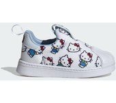 Adidas ADIDAS X HELLO KITTY SST 360 KIDS Calzado Zapatillas blancas ORIGINALS Niños / Niños IF7019 Calzado Blanco / Azul Halo / Azul Globo 21.3