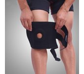 Rodilleras de resorte de tamaño completo, soporte para rodilla, protector de rótula, rodillera reductora de dolor, rodillera ajustable, seguridad deportiva