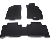 Juego de alfombrillas Clazzio 3D para modelos híbridos Serie 60 (después de MC), nuevas, de goma, color negro, Harrier/Harrier H29(2017)/6~R2(2020)/6 ET-1151 [5EETB1151K] negro