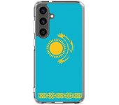Coque Téléphone - Samsung - Galaxy S10 - Drapeau Kazakhstan - Souple - Multicolore
