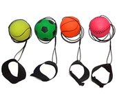 Entrenamiento de fuerza de muñeca, lanzamiento de pelota, ejercicio de lanzamiento de muñeca, fortalecimiento de manos, entrenador portátil de lanzamiento de pelota de muñeca para deportes color rosa
