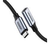 Ugreen Premium USB-C to USB-C 100W High-Speed Charging Cable, 1m, Gray, 10Gbps Data Rate