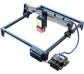 SCULPFUN S30 Pro Max 20W Cortador de grabado láser, asistencia de aire automática, placa base de 32 bits con enfoque láser de 0,08x0,1 mm, 410x400 S30 Pro Max 20W azul