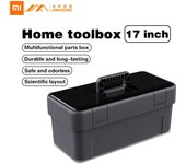 Caja de herramientas Xiaomi JIMI, caja de herramientas resistente al agua de 17 pulgadas y organizador de maletero de coche, herramienta de transporte manual