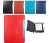 Funda protectora con cierre magnético para Kindle de 5.ª/4.ª generación (Modelo:D01100) Lector electrónico 2011 rojo