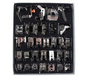 32 Uds suministros para máquinas de coser prensatelas para máquinas de coser juego de pies