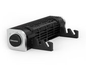 Olmaster CF-1691 Ventilador de refrigeración USB Soporte para computadora portátil Ventilador Computadora portátil Enfriador de teléfono Soporte de ventilador de eje horizontal Negro negro