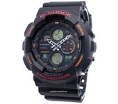 Reloj Casio G-Shock GA-140-1A4 de cuarzo resistente a los golpes 200M para hombre negro