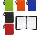 Bolsa de almacenamiento de tarjetas con textura de panal de color sólido Jiugongge 900 Bolsa de tarjetas transparente One Size rojo