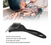 Broches de barbacoa portátiles en hilo de acero para exterior, nettoyeur de gril, brosse, grattoir, herramientas de nettoyage