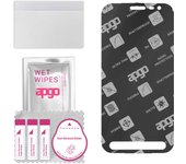 apgo MATTE Hybrid protective glass compatible with Samsung Galaxy Xcover 4s, flexible nano glass, great replacement for tempered glass, scratch-resist