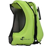 Chalecos de esnórquel para adultos, chaquetas inflables de flotación, chaleco de flotabilidad para Kayak ligero, natación portátil, deportes acuáticos al aire libre (Adecuado para 100-220 libras) negro