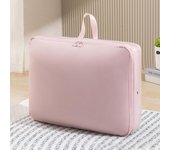 Bolsas de almacenamiento plegables, bolsa de ropa de viaje, embalaje de compresión, cubo, organizador de maletas para el hogar, 1 ud. M color rosa