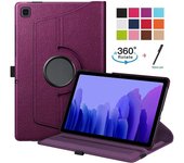 Fundas giratorias de 360 ​​grados para Samsung Galaxy Tab S7 T870/875, funda con soporte abatible de 11 pulgadas para Tab S7 S8 2022 11 pulgadas T870/X700 S8 5G X700 11 2022 rojo