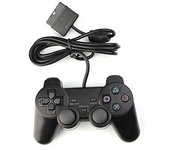 Gamepad - PEGA - Dual Shock - Con cable - Negro - Vibración