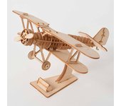 Juguete de rompecabezas de madera 3D DIY con corte por láser para niños YHN