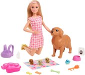 ¡Barbie Un perro es un lindo bebé mascota conjunto de años y HCK75 nacido! [Muñeca para vestir] [3 arriba]