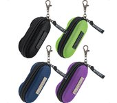 Estuche para pelotas de tenis de mesa hexagonal, morado, con 2 soportes [Mariposa] púrpura