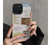 Funda de teléfono a la moda para Iphone 14 Pro Max 11 13 Mini 12, funda trasera de silicona a prueba de golpes para Iphone Xr Xs X 7 8 Plus Se2 iphone 6s 6