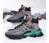Botas de hombre 2024, nuevas zapatillas de invierno, zapatos cálidos para hombre, zapatillas de felpa antideslizantes impermeables, zapatos tenis masculinos, botas, zapatillas de hombre, zapatillas de invierno 39