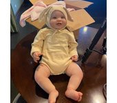 BZDOLL 3D pintura piel con vena Vascular 60CM silicona suave sonriente Reborn Baby Doll juguete para niña princesa gorda niño regalo de cumpleaños