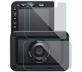 Lente frontal PULUZ y pantalla LCD trasera flexible con película AF HD antihuellas para Sony RX0 II/RX0