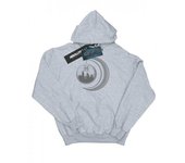 Harry Potter Womens/Ladies Hogwarts Moon Hoodie L blanco