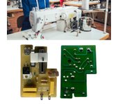 Reemplazo de placa de circuito del controlador del pedal de la máquina de coser, componentes de placa de circuito de metal de 220 V/110 V para máquina de coser A