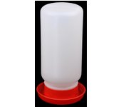 Comedero y bebedero espesado para aves de corral, dispensador automático de agua, recipiente para beber para pollos y pollitos A