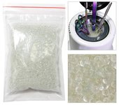 Esterilizador de 120g, equipo de manicura, caja esterilizadora, olla para decoración de uñas, cuentas de cuarcita, herramientas de bola de vidrio de alta temperatura