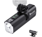 Luz de bicicleta recargable para carretera, 1200 lúmenes, gran capacidad, 4000 mAh, luz de carretera, luz de carretera, luz de cruce, luz colgante para bicicleta, luz de bicicleta de cross