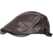 Gorra con visera, gorra para vendedor de periódicos, gorras para hombres que conducen Ivy, gorra plana clásica Retro para caballero, gorra de boina para hombres, gorra de camionero marrón