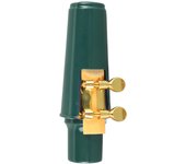 Kit de boquilla para saxofón alto, funda para saxofón, ligadura, caña, accesorios para instrumentos de repuesto, color verde