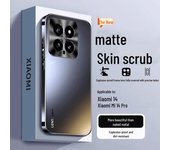 Funda para teléfono Xiaomi 14 Ultra Frosted, lente de metal 12 Pro, cubierta protectora de alta gama con galvanoplastia 13, compatible con 11. Xiaomi Mi 11