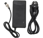 Cargador de batería de 54,6 V y 5 A con enchufe GX16 de 3 clavijas para bicicleta eléctrica y scooter.