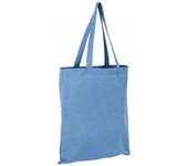 Bolsa de tela reciclada SOLS Awake One Size azul