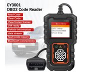 Escáner OBD 2 EOBD universal CY3001 para borrar códigos de averías, herramientas de diagnóstico para coche, sensor de O2 de batería de motor, pantalla digital, accesorios para coche, lector de códigos OBD2 negro
