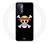Funda Oppo A93 5G One Piece Bandera Pirata Rap y Sombrero de Paja