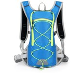 Mochila de ciclismo para deportes al aire libre, ligera, senderismo, bolsa todoterreno, bolsa de agua para correr azul