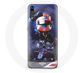 Coque pour Huawei P20 pro Formule 1 Pierre Gasly Pilote automobile F1 Rouge Bleu