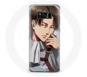 Coque pour Samsung Galaxy S8 Attaque des Titans Levi Ackerman Manga