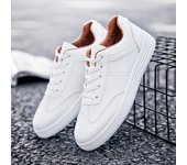 Zapatillas de deporte de verano para hombre, zapatillas blancas para amantes, zapatos informales para jóvenes 39 blanco