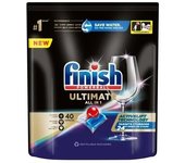 Finish, cápsulas para lavavajillas Quantum Ultimate, 40 piezas