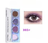 Cyberpunk four-color eyeshadow matte pearlescent fine shimmer American hot girl Sajie eyeshadow palette